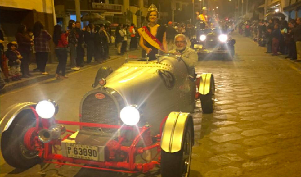 Exhibición de autos clásicos